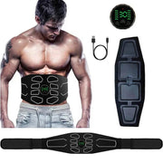 Ceinture EMS Abdominaux Électrostimulation Musculaire Fitness Toning