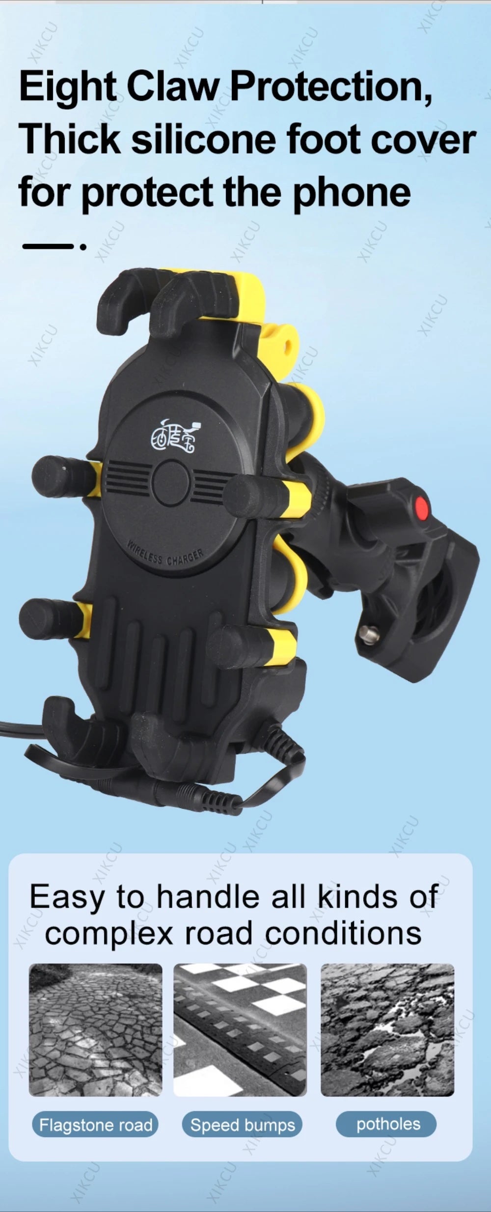 Support Téléphone Vélo Universel