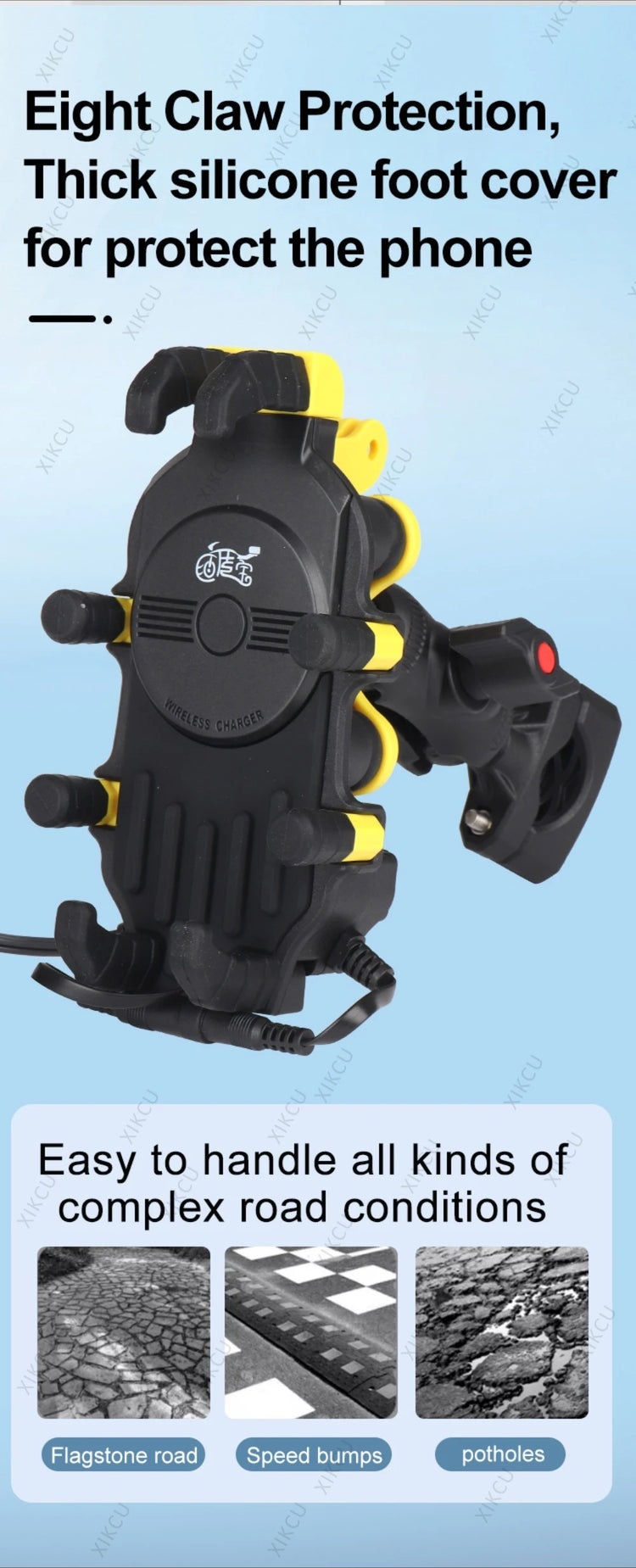 Support Téléphone Vélo Universel