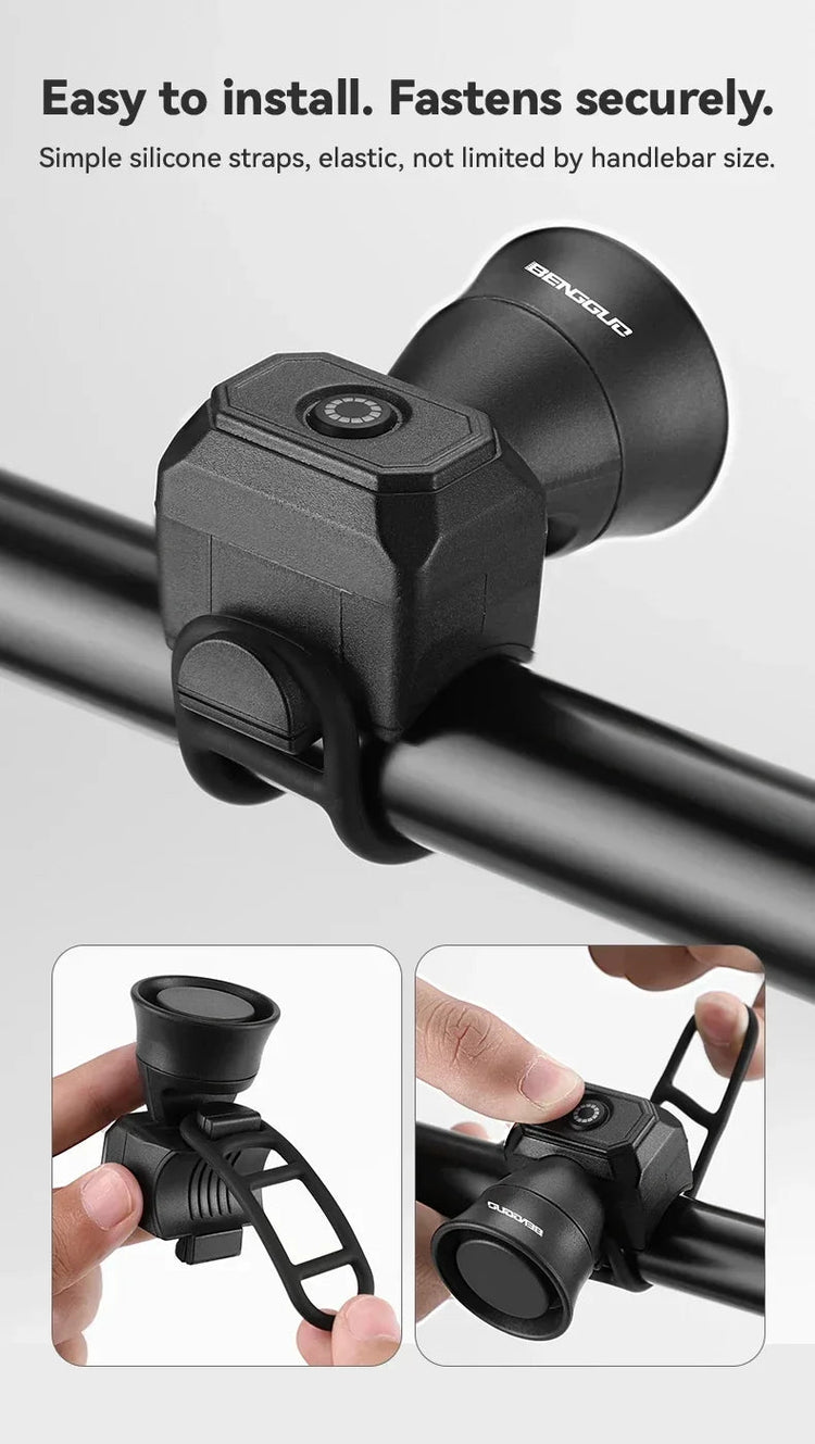 Klaxon vélo USB rechargeable étanche CoreBeat