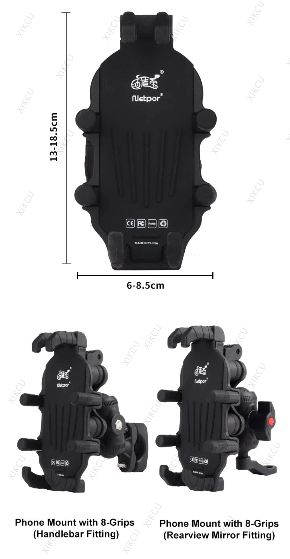 Support Téléphone Vélo Universel