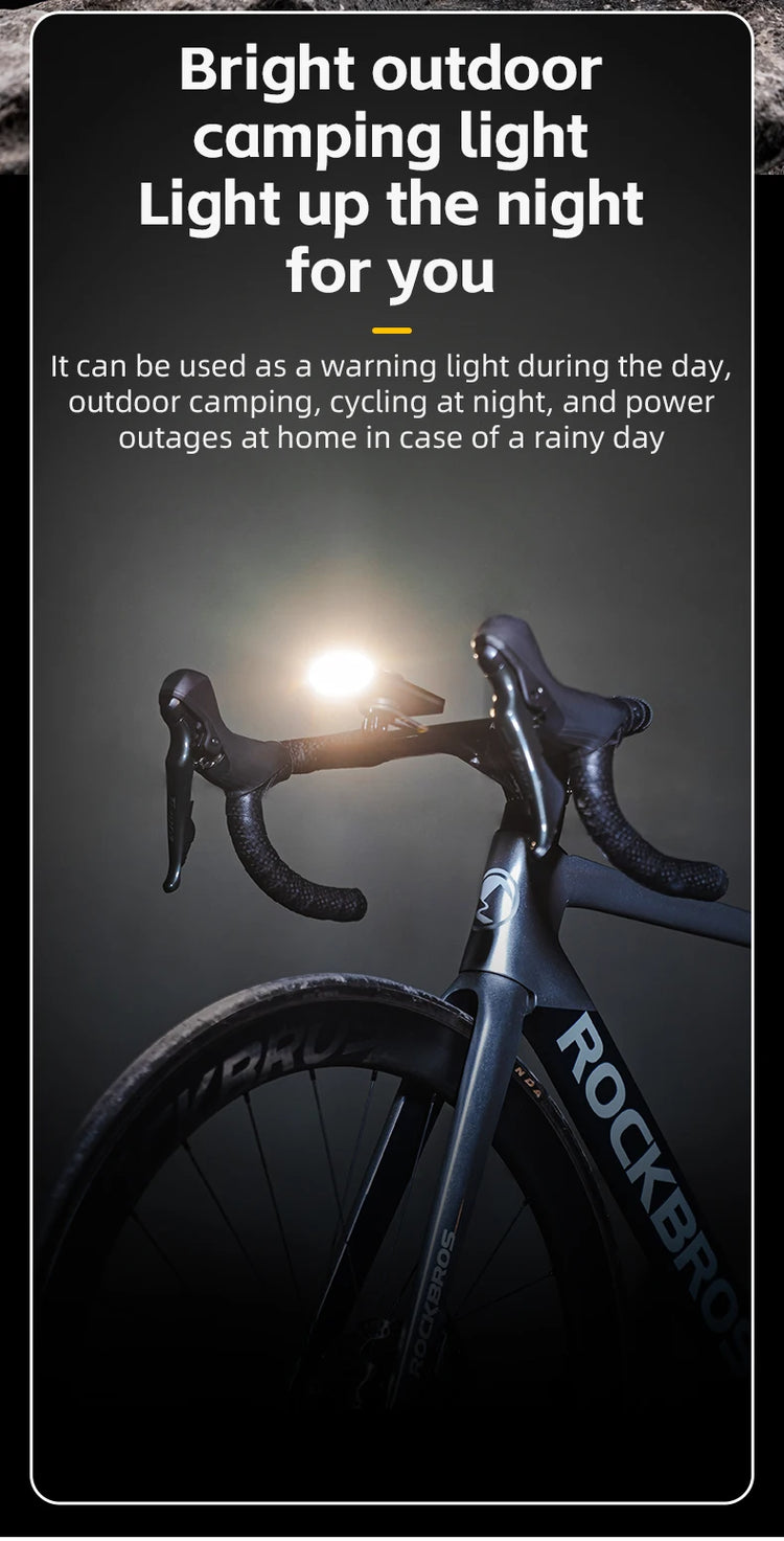 Feu Avant Vélo Powerbank