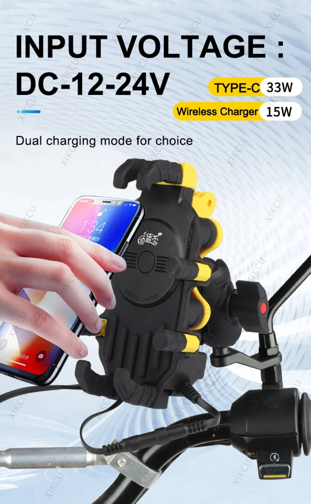 Support Téléphone Vélo Universel