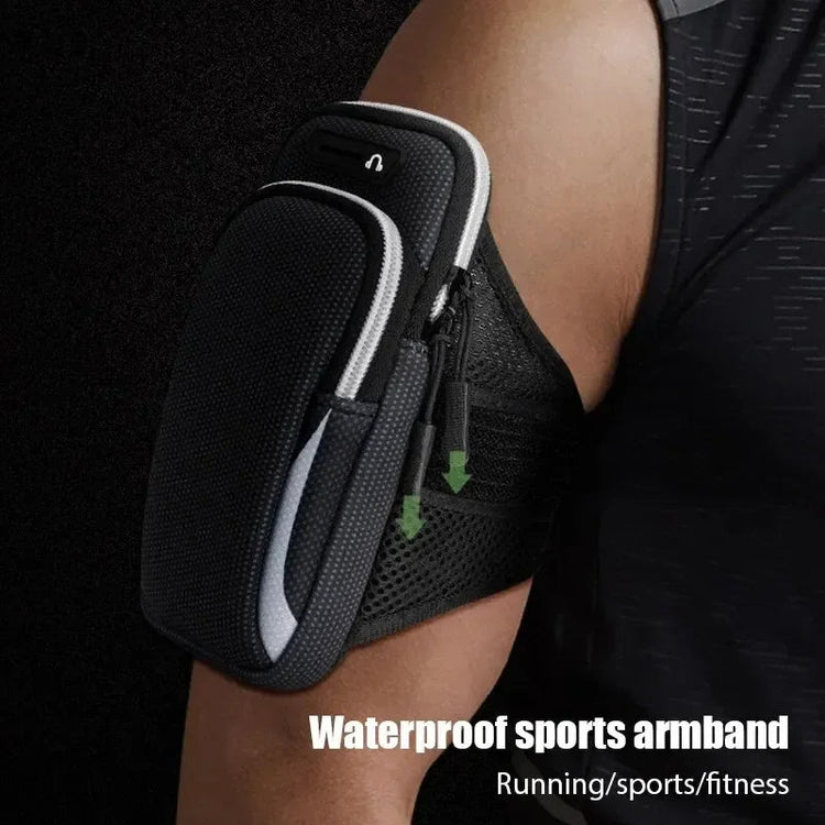 Brassard Sport Téléphone Poche Ajustable Running Fitness Confortable - CoreBeat Running & Trail