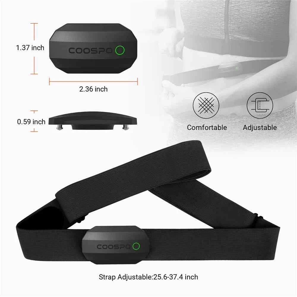 Capteur cardio poitrine ANT+ Bluetooth CoreBeat