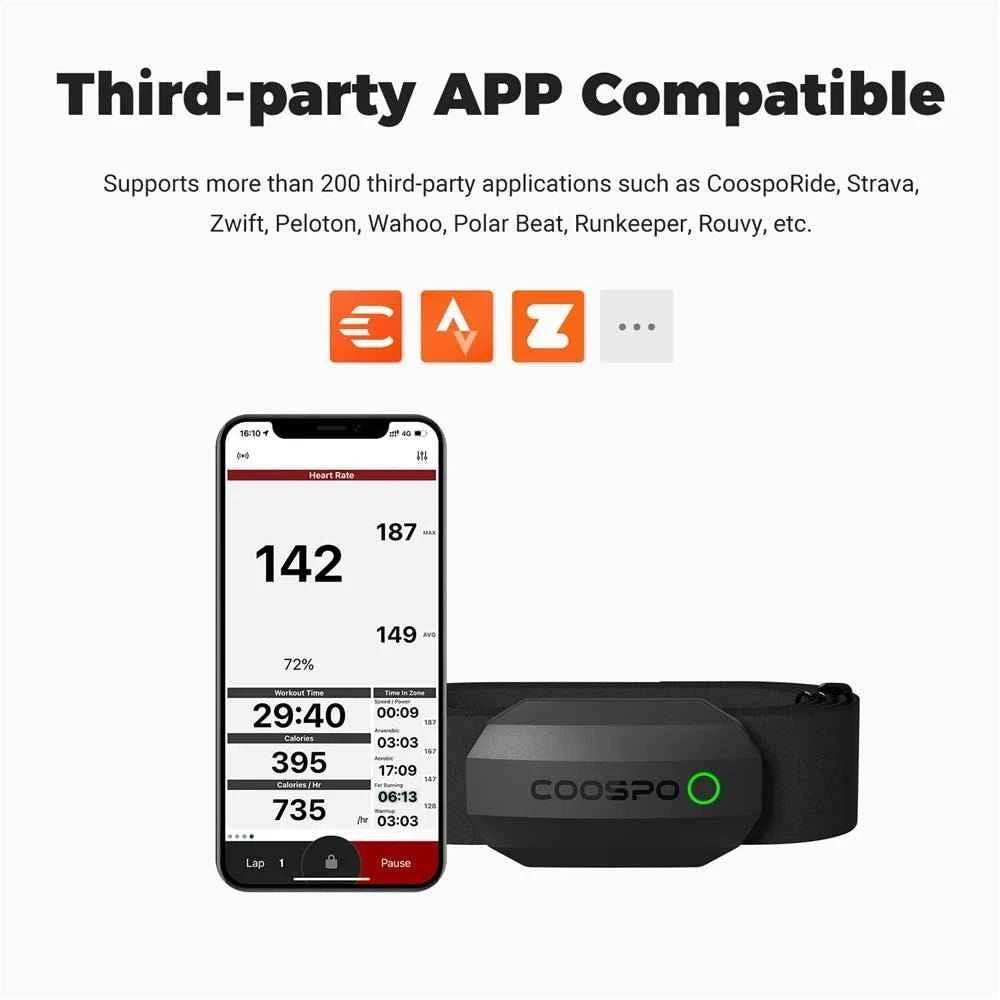 Capteur cardio poitrine ANT+ Bluetooth CoreBeat