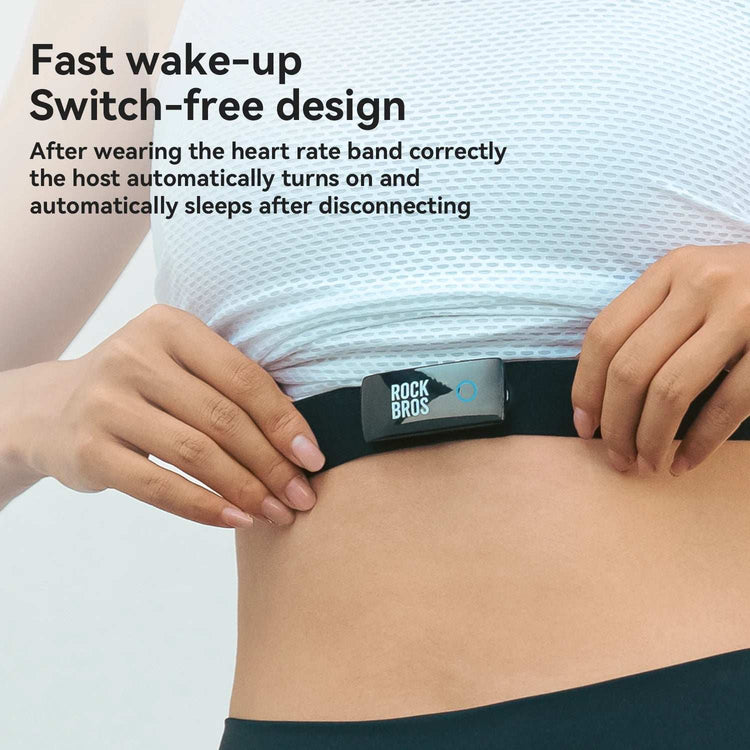 Ceinture cardio vélo ANT+ Bluetooth IP67 CoreBeat