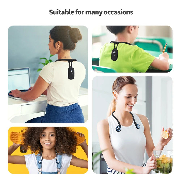 Correcteur Posture Électronique Intelligent Dos Nuque Vibration - CoreBeat Bien - être & Beauté