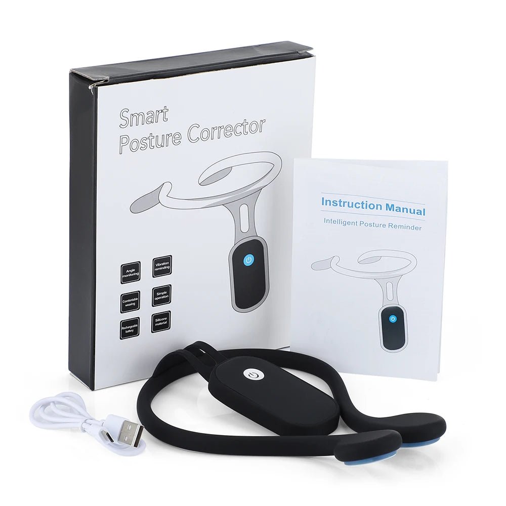 Correcteur Posture Électronique Intelligent Dos Nuque Vibration - CoreBeat Bien - être & Beauté