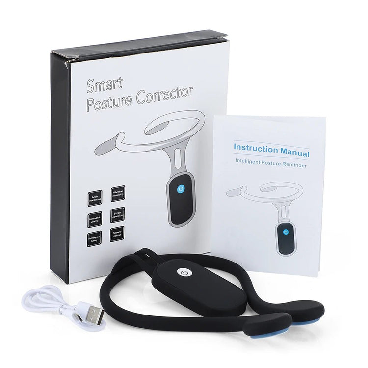 Correcteur Posture Électronique Intelligent Dos Nuque Vibration - CoreBeat Bien - être & Beauté