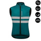 Coupe Vent Cyclisme WOSAWE Imperméable Réfléchissant Pliable Running - CoreBeat Vélo & Cyclisme