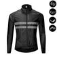 Coupe Vent Cyclisme WOSAWE Imperméable Réfléchissant Pliable Running - CoreBeat Vélo & Cyclisme