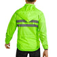 Coupe Vent Cyclisme WOSAWE Imperméable Réfléchissant Pliable Running - CoreBeat Vélo & Cyclisme