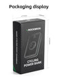 Feu Avant Vélo Powerbank ROCKBROS 5000 - 10000mAh USB - C - CoreBeat Vélo & Cyclisme
