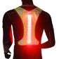 Gilet LED Réfléchissant Running Vélo Haute Visibilité - CoreBeat Sécurité Sport