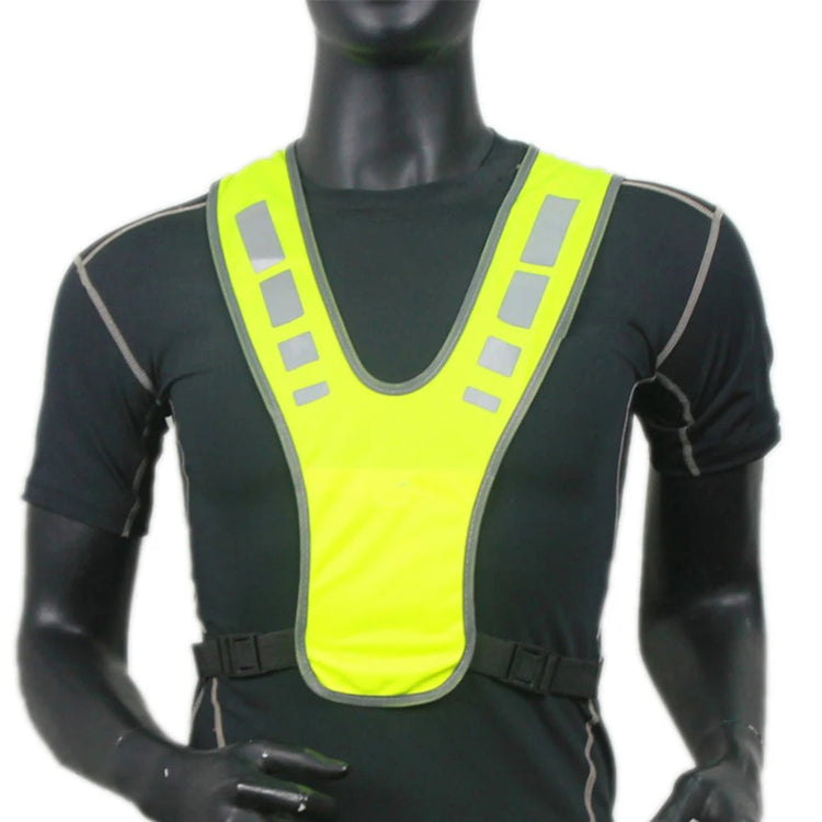 Gilet LED Réfléchissant Running Vélo Haute Visibilité - CoreBeat Sécurité Sport