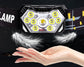 Lampe Frontale LED 9 Lumières USB Rechargeable - CoreBeat Accessoires Sport
