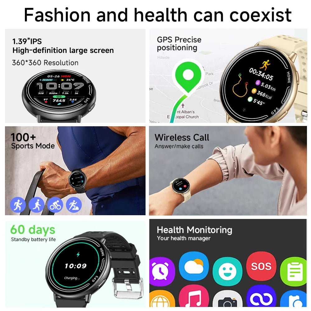 Montre connectée sport GPS IP68 CoreBeat