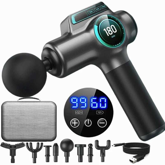 Pistolet massage LCD 99 vitesses CoreBeat