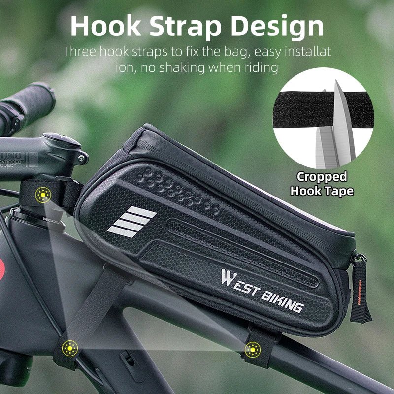 Sacoche Vélo Tactile WEST BIKING Étanche 7 Pouces Écran Tactile - CoreBeat Vélo & Cyclisme