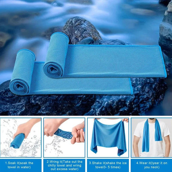 Serviette rafraîchissante microfibre CoreBeat