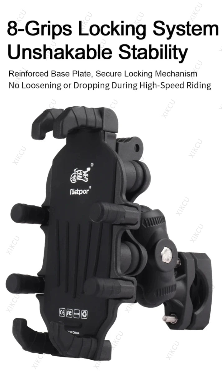 Support Téléphone Vélo Universel Moto Guidon Rotatif 360° Antichoc - CoreBeat Vélo & Cyclisme