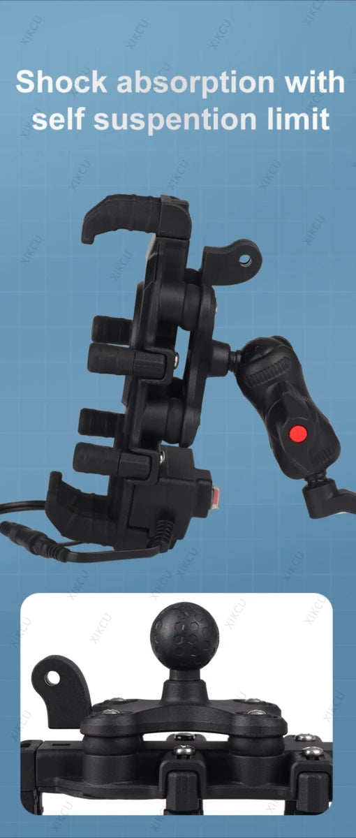 Support Téléphone Vélo Universel Moto Guidon Rotatif 360° Antichoc - CoreBeat Vélo & Cyclisme
