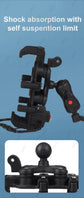 Support Téléphone Vélo Universel Moto Guidon Rotatif 360° Antichoc - CoreBeat Vélo & Cyclisme