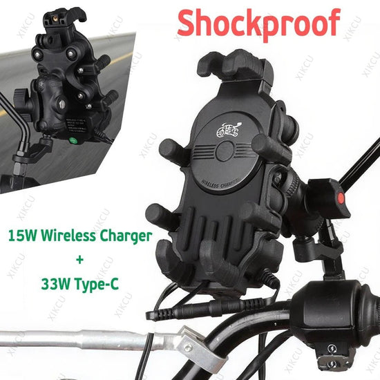 Support Téléphone Vélo Universel Moto Guidon Rotatif 360° Antichoc - CoreBeat Vélo & Cyclisme